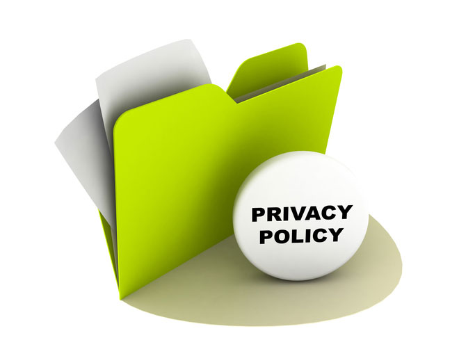privacy policy folder